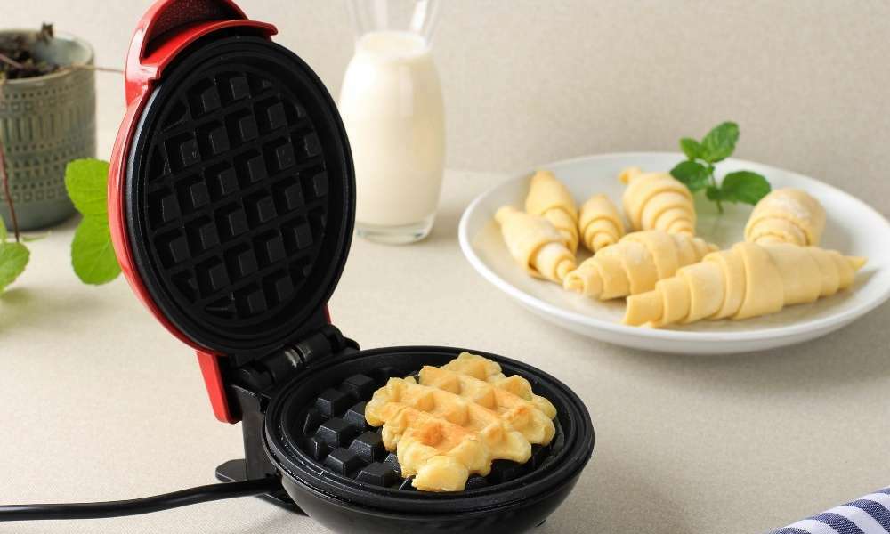 Make Sure The Patty Is Cool To The Touch Of The Waffle Maker