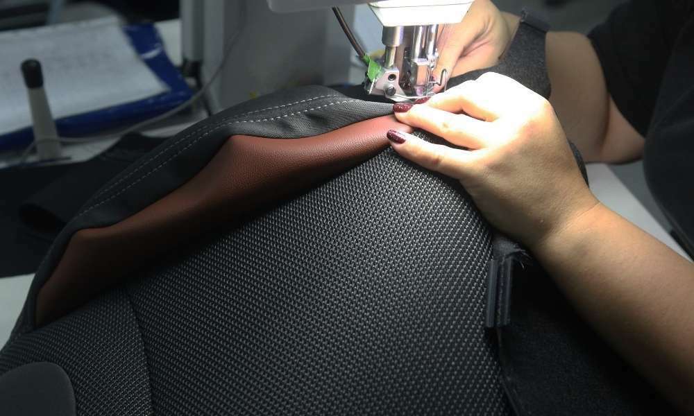Cutting And Attaching New Upholstery