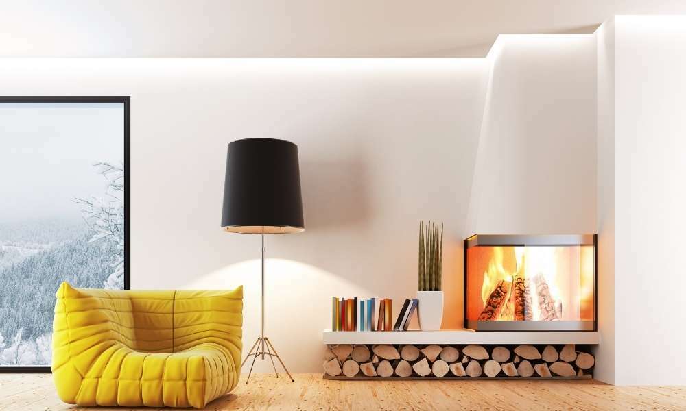 Living Room Fireplace Arrangements By Shape