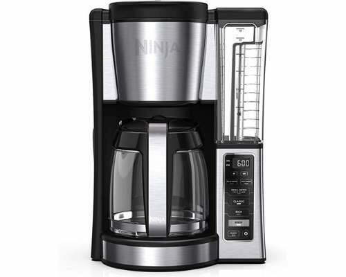 Ninja CE251 Programmable Brewer Black and Stainless Steel Finish