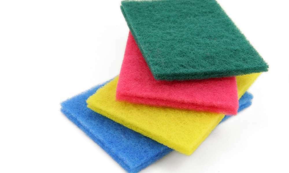  Use Non-scratch Nylon Scrubber Pad