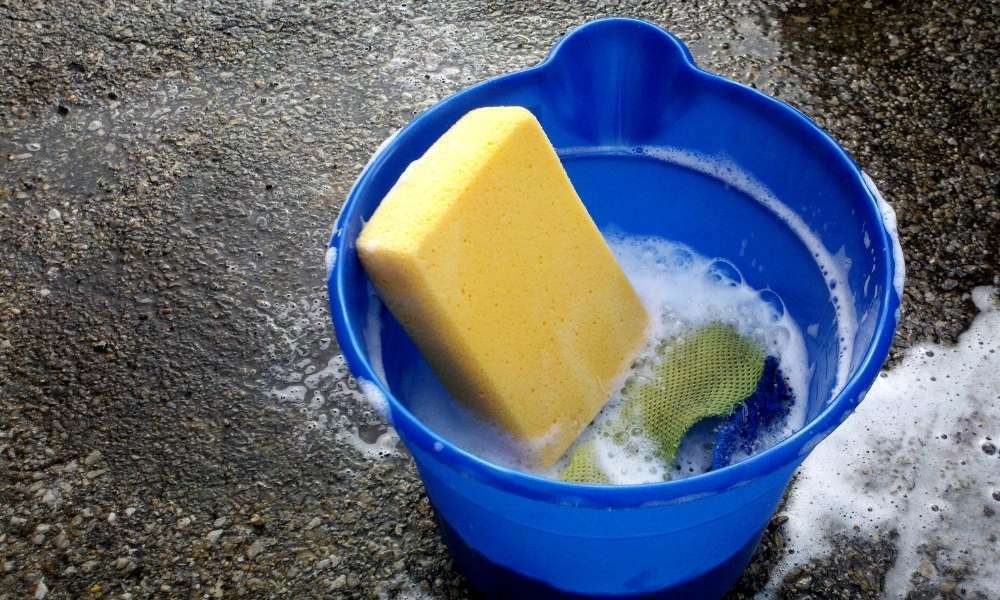 Rinse Gently With A Plastic Or Nylon Brush