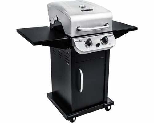 4. Stainless Steel 2-Burner Cabinet Liquid Propane Gas Grill 