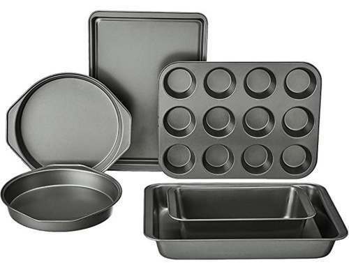 Amazon Basics 6-Piece Nonstick Bakeware Baking Set