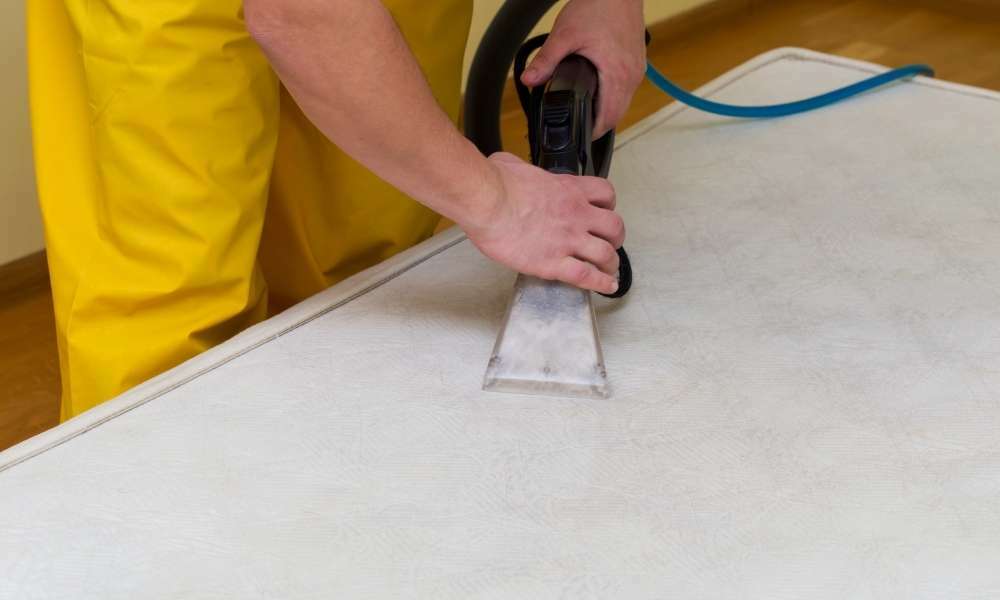 Clean The Surface To Fix A Hole In An Air Mattress With Nail Polish