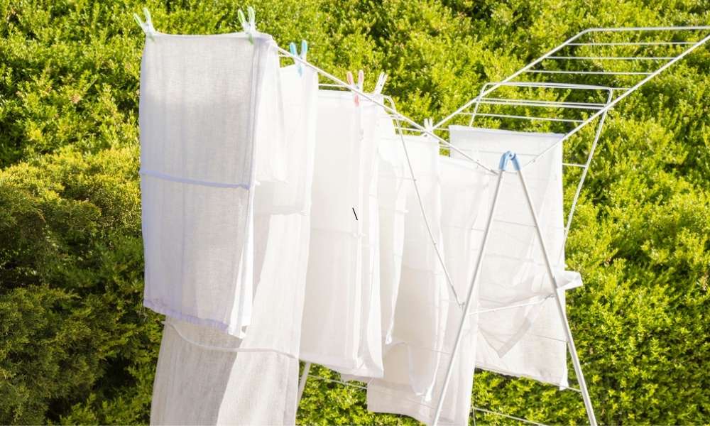 Hang The Curtain Outside After Drying