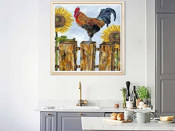 DIY Paint Roosters
