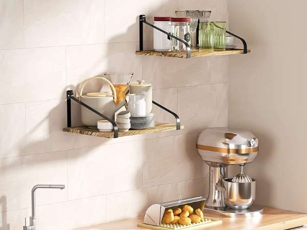 Kitchen Wall Mounted Shelves