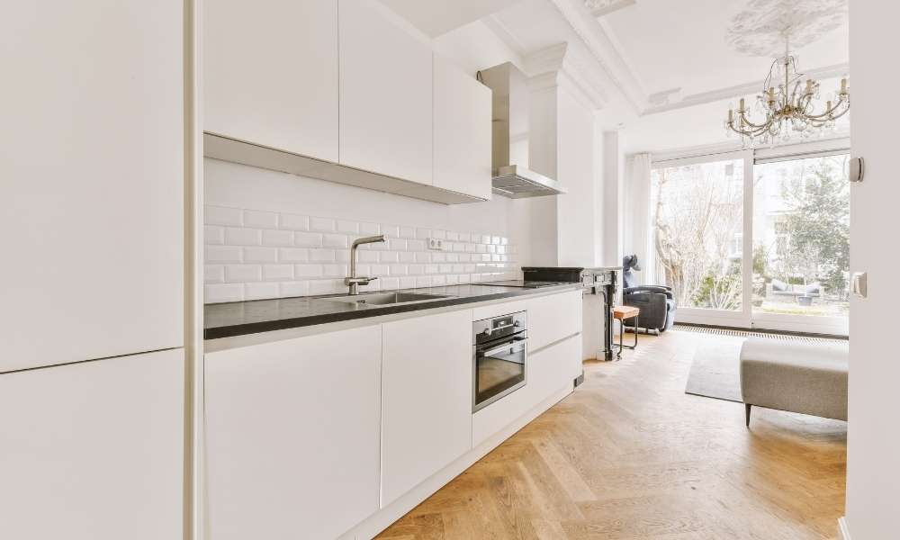 Light Wood Floors To Open Up The Space