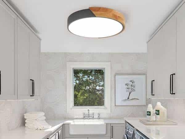 Kitchen Lighting Ideas Low Ceiling Minimalist Circular Light