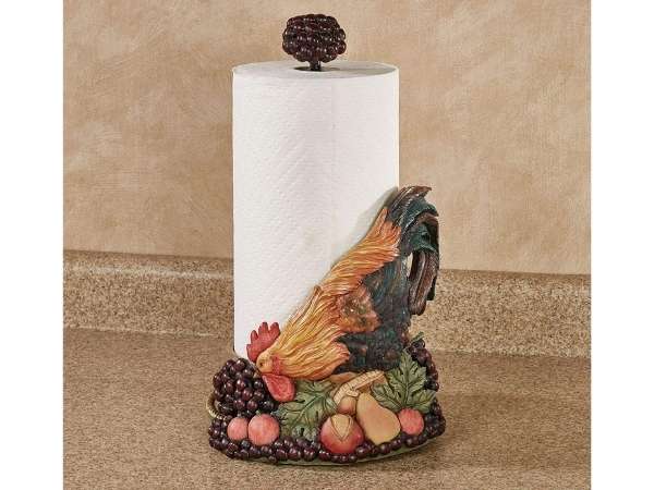 ​​​​Rooster Paper Towel Holder