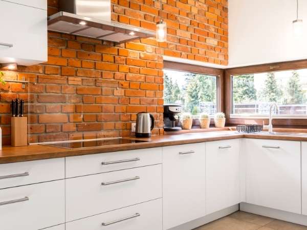 Rural Kitchen Accent Wall Ideas