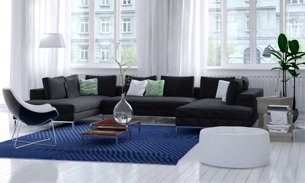 "U" Shaped Sectional Sofa