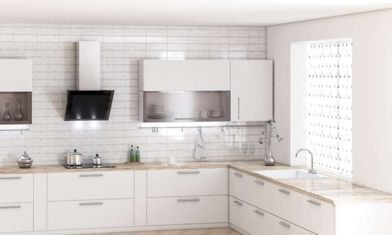 Kitchen Floor Tile Ideas With White Cabinets