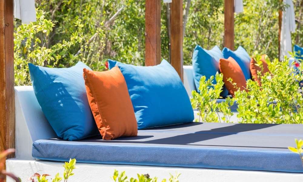 Keep Them Trimmed To Keep Outdoor Pillows From Blowing Away