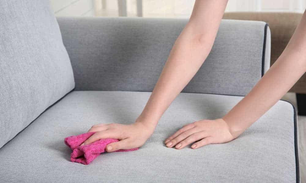 To Clean Polyester Sofa Use Warm Water With Vinegar