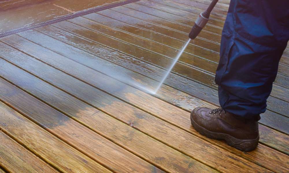 Pressure Washing Your Teak Furniture