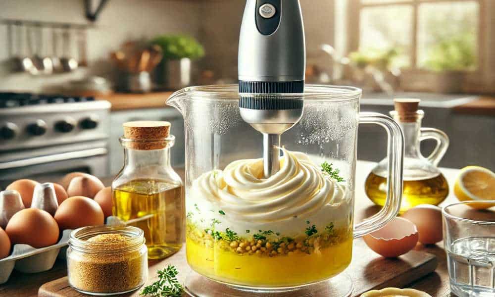 How To Make Mayonnaise With An Immersion Blender